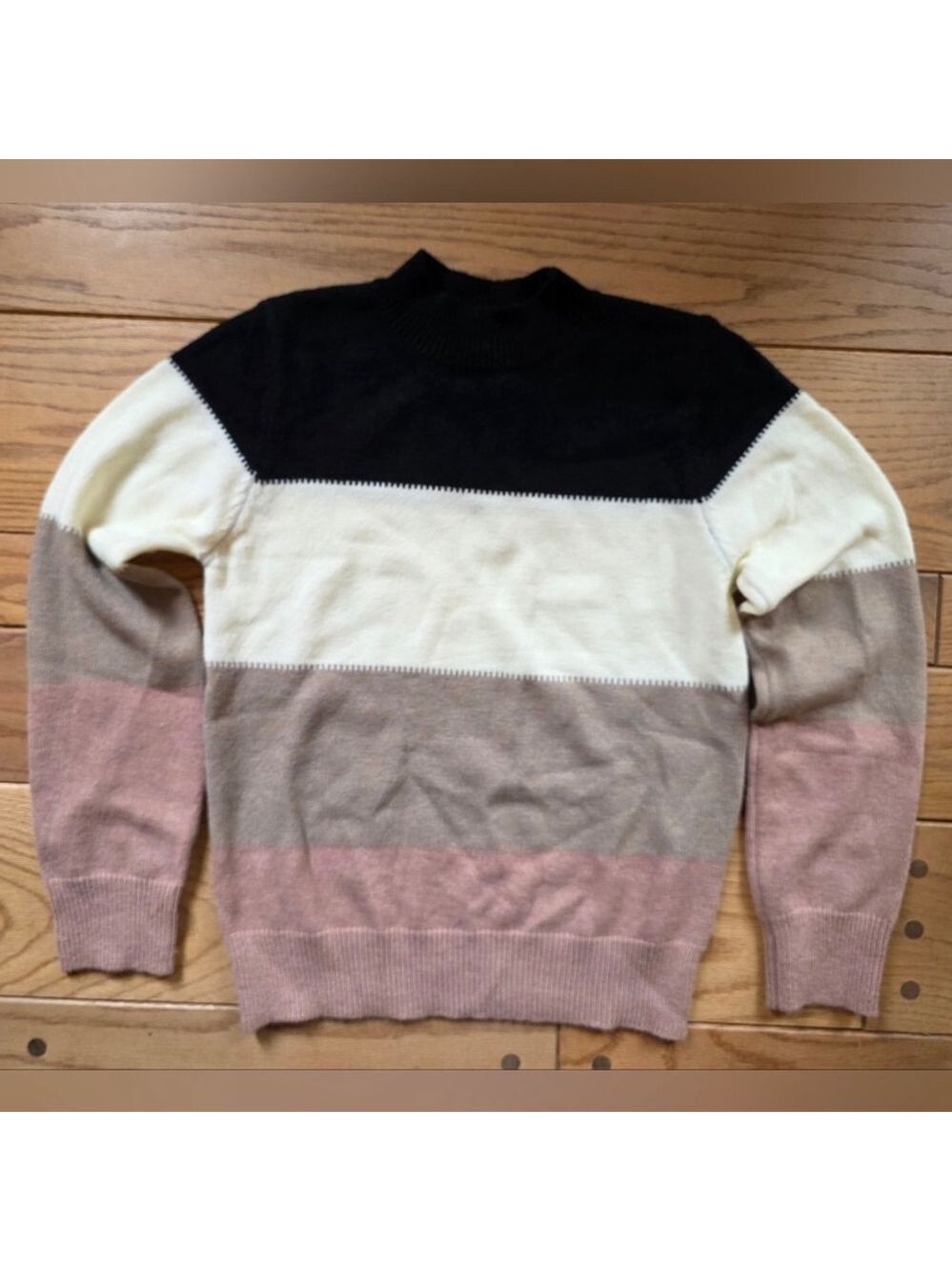 Crewneck Colorblock Sweater